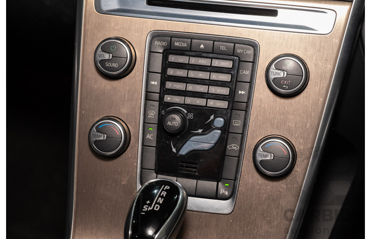 7/2014 Volvo XC60 D4 Luxury DZ 4d Wagon Metallic Silver Turbo Diesel 2.0L