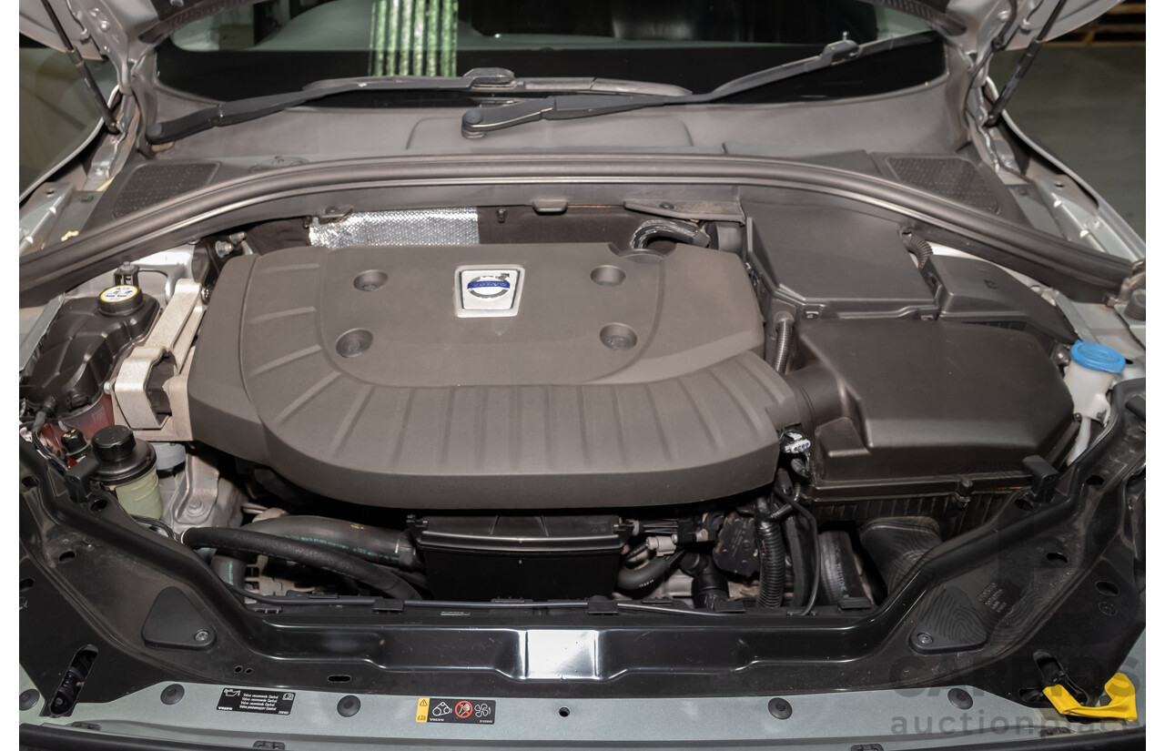 7/2014 Volvo XC60 D4 Luxury DZ 4d Wagon Metallic Silver Turbo Diesel 2.0L