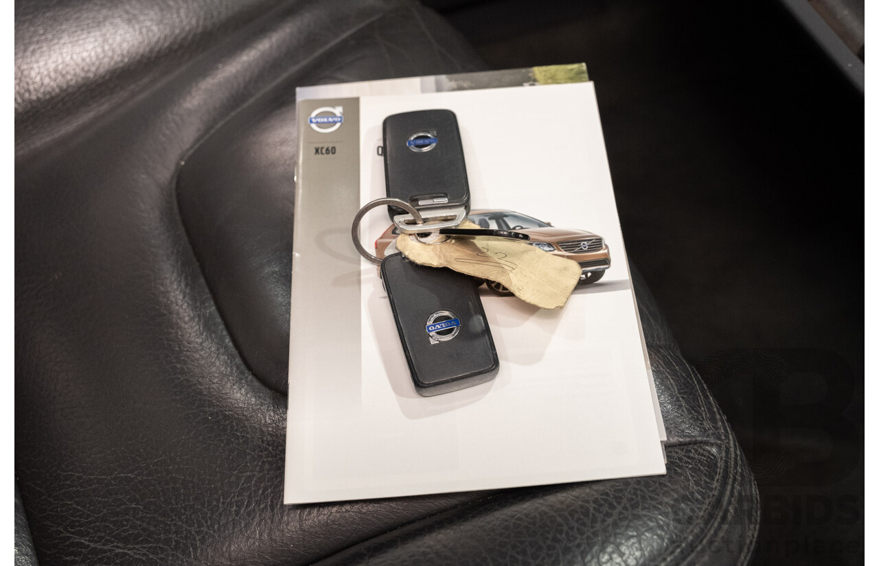 7/2014 Volvo XC60 D4 Luxury DZ 4d Wagon Metallic Silver Turbo Diesel 2.0L