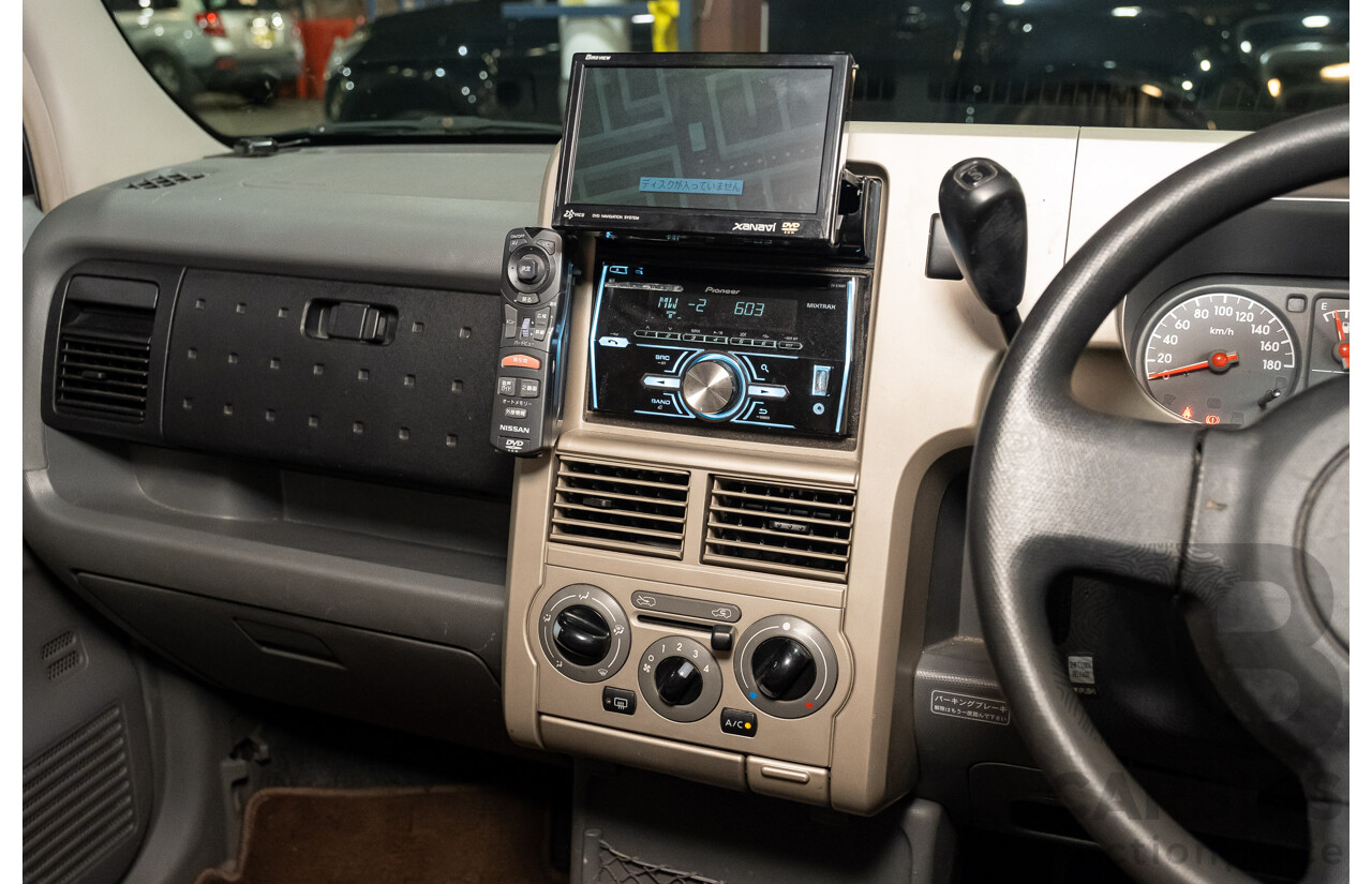 03/2003 Nissan Cube BZ11 4d Wagon White 1.4L - Used Import(dated 11/2012)