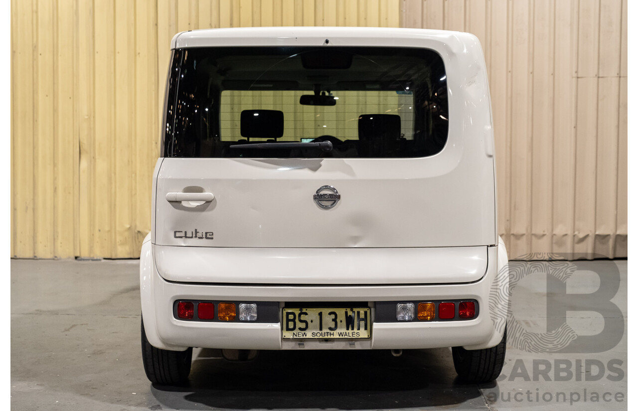 03/2003 Nissan Cube BZ11 4d Wagon White 1.4L - Used Import(dated 11/2012)