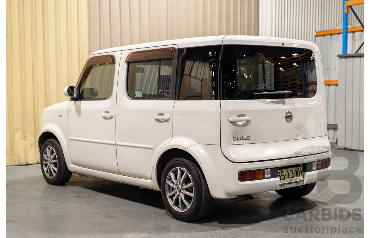 03/2003 Nissan Cube BZ11 4d Wagon White 1.4L - Used Import(dated 11/2012)