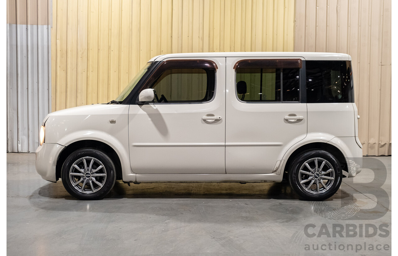 03/2003 Nissan Cube BZ11 4d Wagon White 1.4L - Used Import(dated 11/2012)