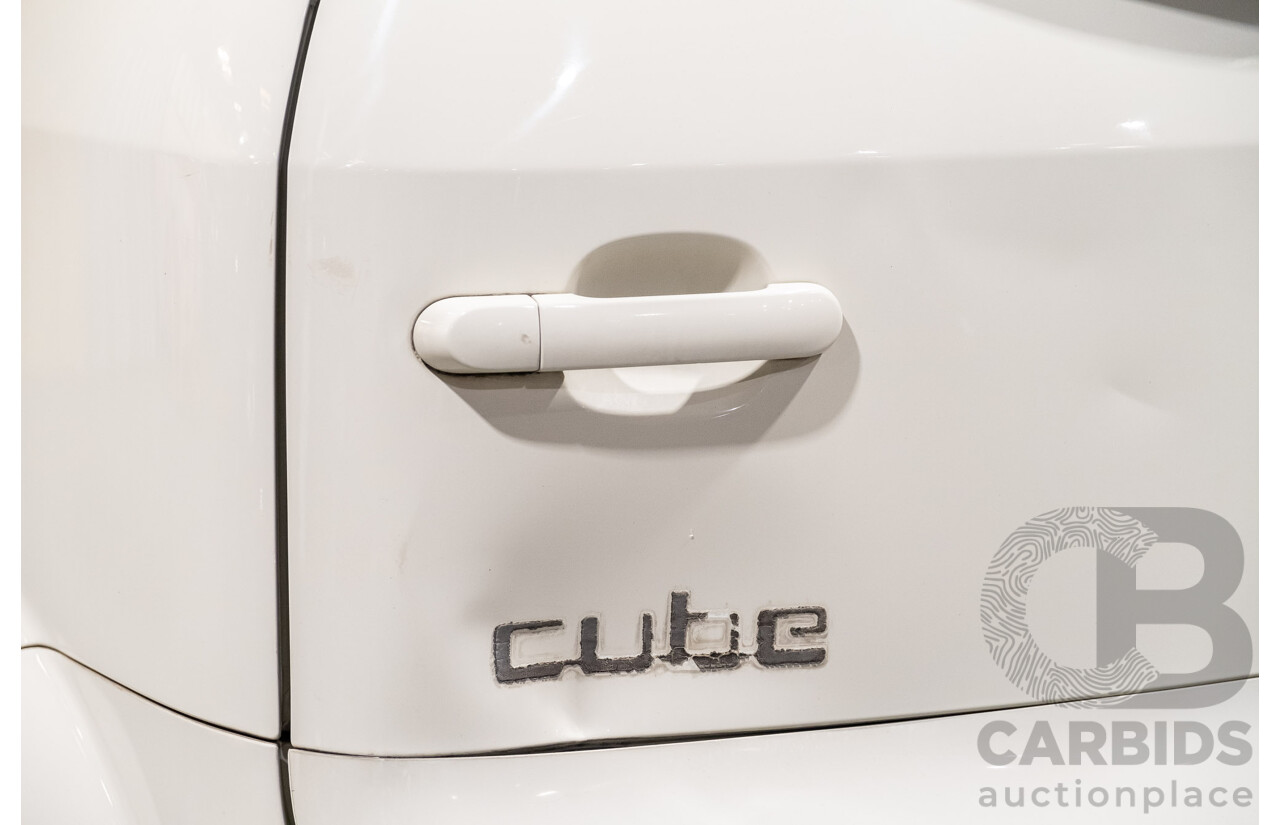 03/2003 Nissan Cube BZ11 4d Wagon White 1.4L - Used Import(dated 11/2012)