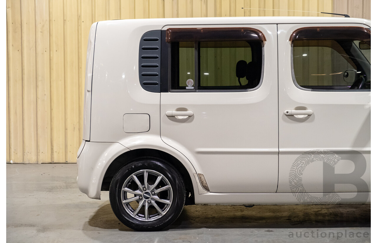 03/2003 Nissan Cube BZ11 4d Wagon White 1.4L - Used Import(dated 11/2012)
