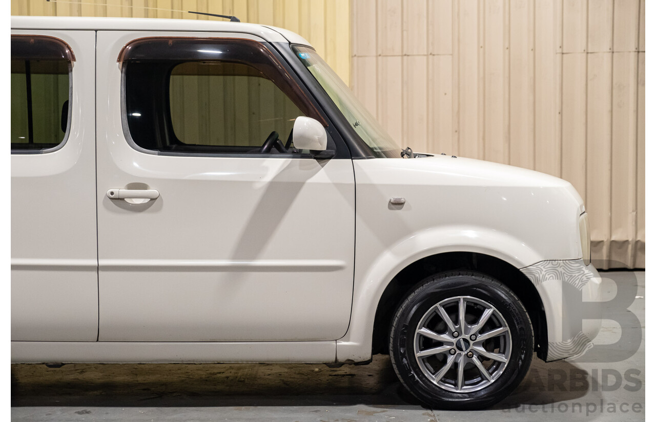 03/2003 Nissan Cube BZ11 4d Wagon White 1.4L - Used Import(dated 11/2012)