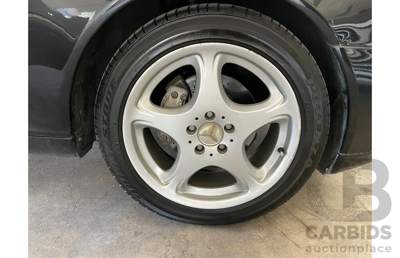 12/2003 Mercedes-Benz S430  W220 4d Sedan Black 4.3L