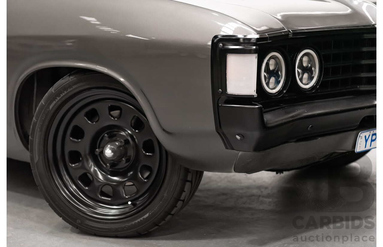 4/1975 Ford Fairlane 500 ZG Y Code 4d Sedan Metallic Grey 351ci V8 5.8L