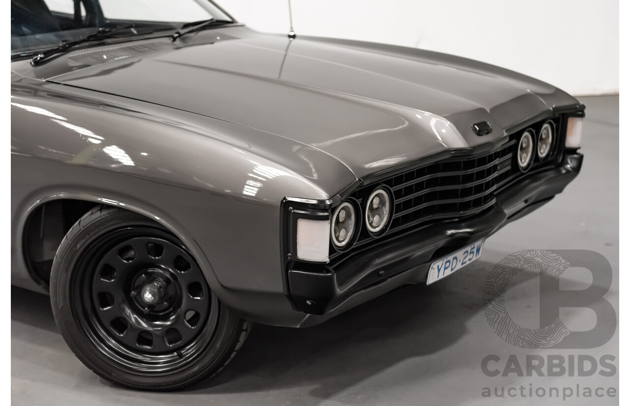 4/1975 Ford Fairlane 500 ZG Y Code 4d Sedan Metallic Grey 351ci V8 5.8L