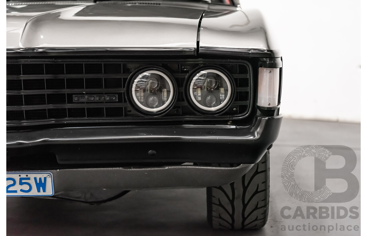 4/1975 Ford Fairlane 500 ZG Y Code 4d Sedan Metallic Grey 351ci V8 5.8L