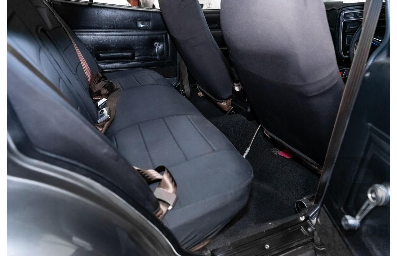 4/1975 Ford Fairlane 500 ZG Y Code 4d Sedan Metallic Grey 351ci V8 5.8L