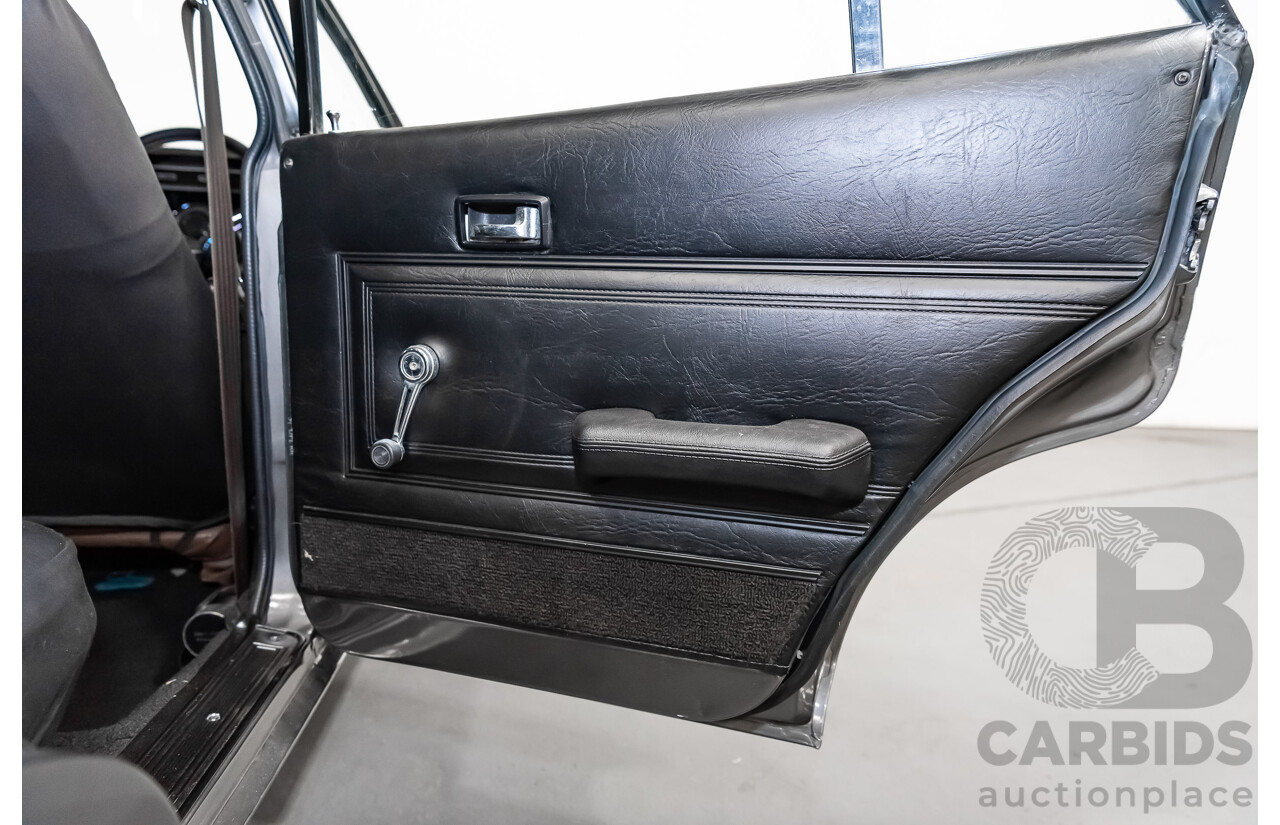 4/1975 Ford Fairlane 500 ZG Y Code 4d Sedan Metallic Grey 351ci V8 5.8L