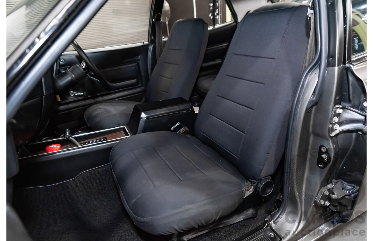 4/1975 Ford Fairlane 500 ZG Y Code 4d Sedan Metallic Grey 351ci V8 5.8L