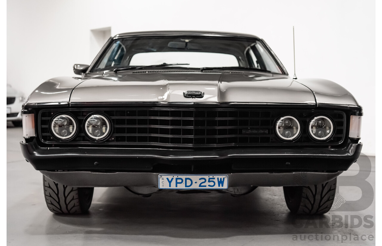 4/1975 Ford Fairlane 500 ZG Y Code 4d Sedan Metallic Grey 351ci V8 5.8L