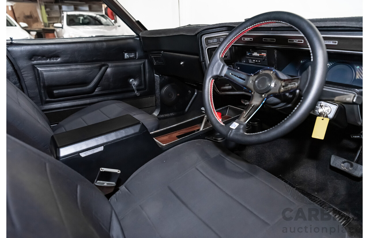 4/1975 Ford Fairlane 500 ZG Y Code 4d Sedan Metallic Grey 351ci V8 5.8L