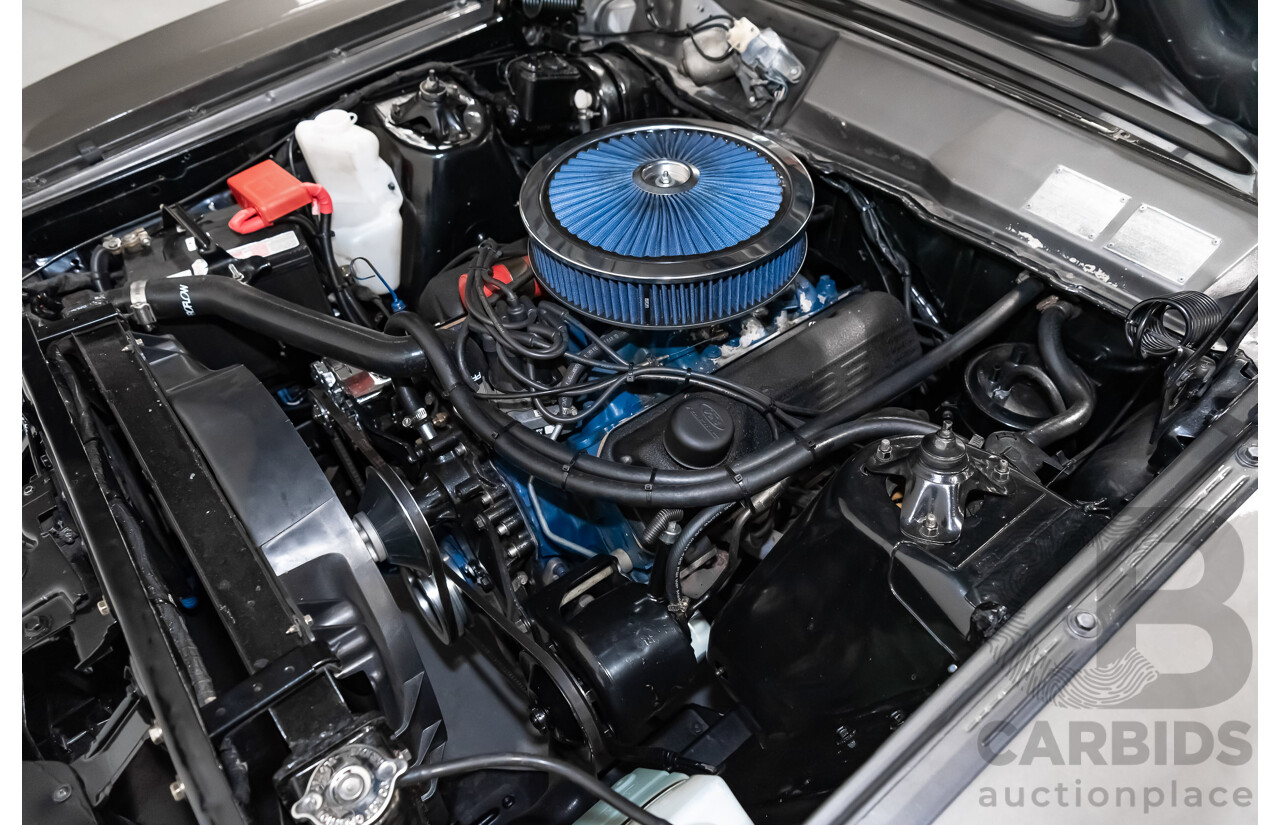 4/1975 Ford Fairlane 500 ZG Y Code 4d Sedan Metallic Grey 351ci V8 5.8L