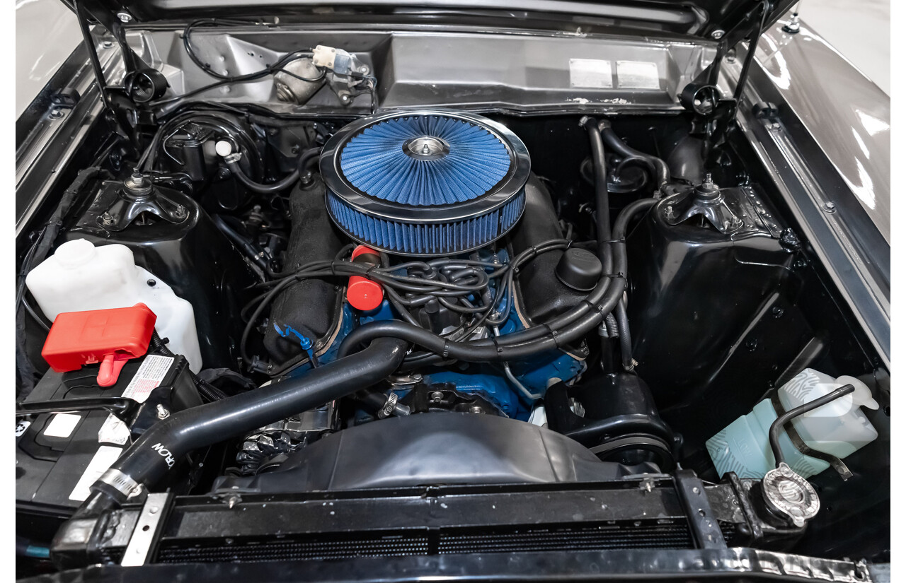 4/1975 Ford Fairlane 500 ZG Y Code 4d Sedan Metallic Grey 351ci V8 5.8L