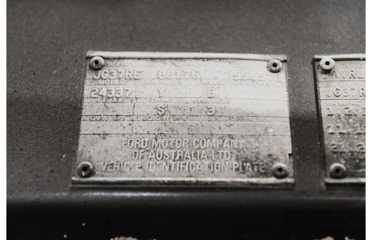 4/1975 Ford Fairlane 500 ZG Y Code 4d Sedan Metallic Grey 351ci V8 5.8L