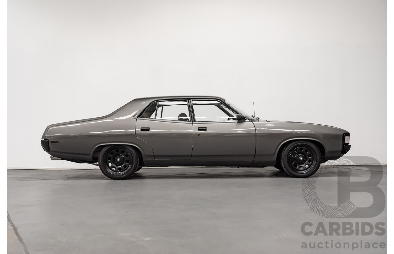 4/1975 Ford Fairlane 500 ZG Y Code 4d Sedan Metallic Grey 351ci V8 5.8L