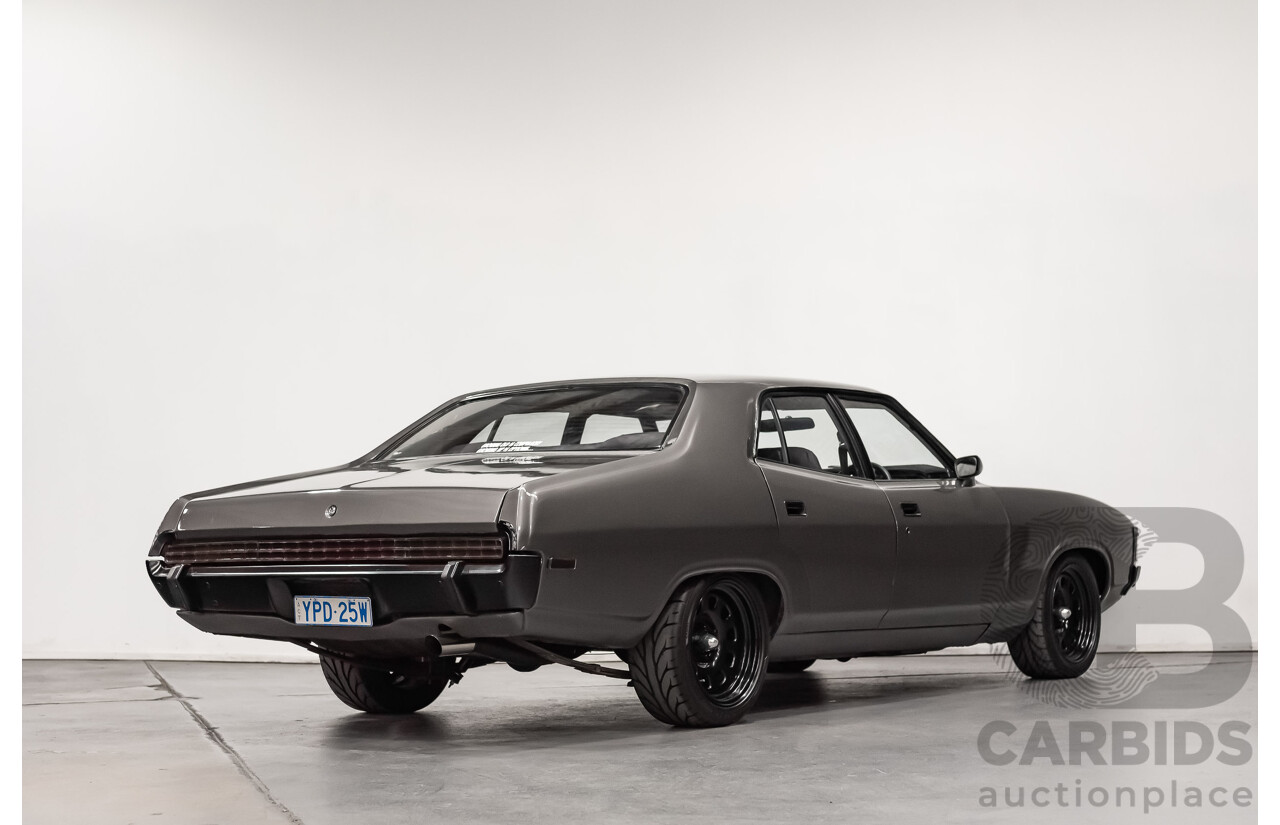 4/1975 Ford Fairlane 500 ZG Y Code 4d Sedan Metallic Grey 351ci V8 5.8L