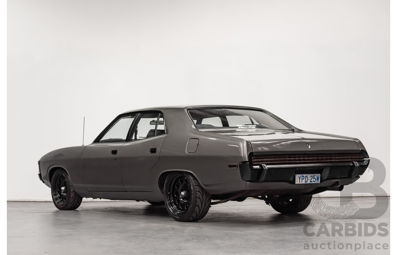 4/1975 Ford Fairlane 500 ZG Y Code 4d Sedan Metallic Grey 351ci V8 5.8L