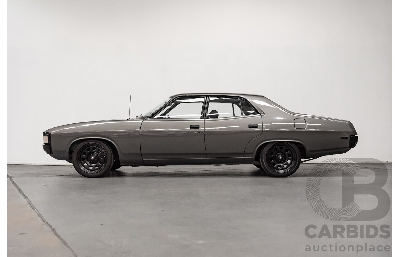 4/1975 Ford Fairlane 500 ZG Y Code 4d Sedan Metallic Grey 351ci V8 5.8L