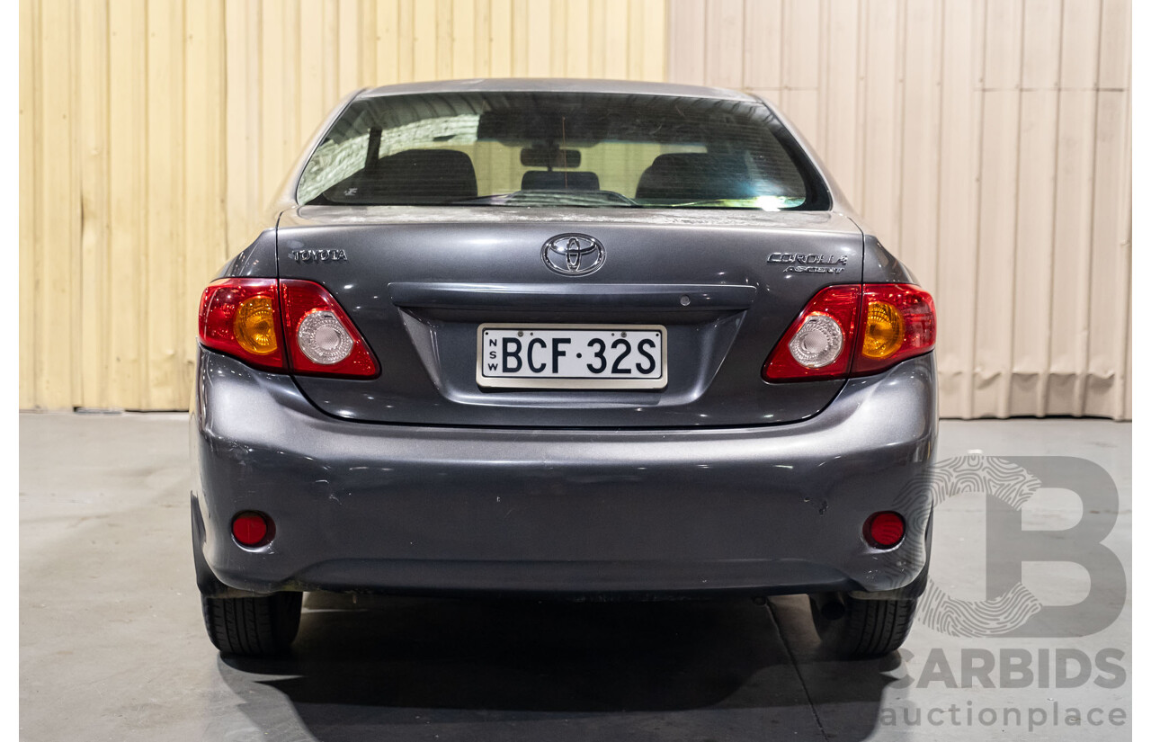 5/2007 Toyota Corolla Ascent ZRE152R 4d Sedan Grey 1.8L
