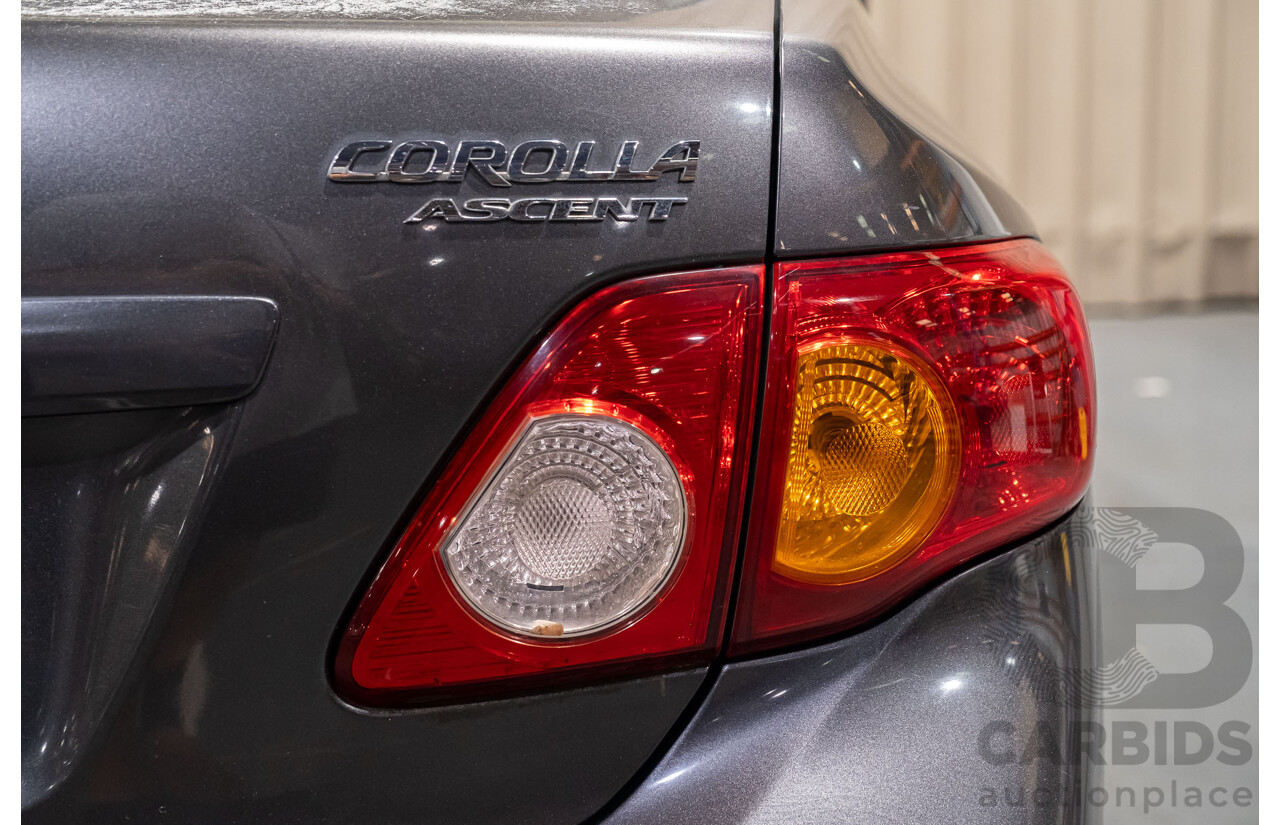 5/2007 Toyota Corolla Ascent ZRE152R 4d Sedan Grey 1.8L