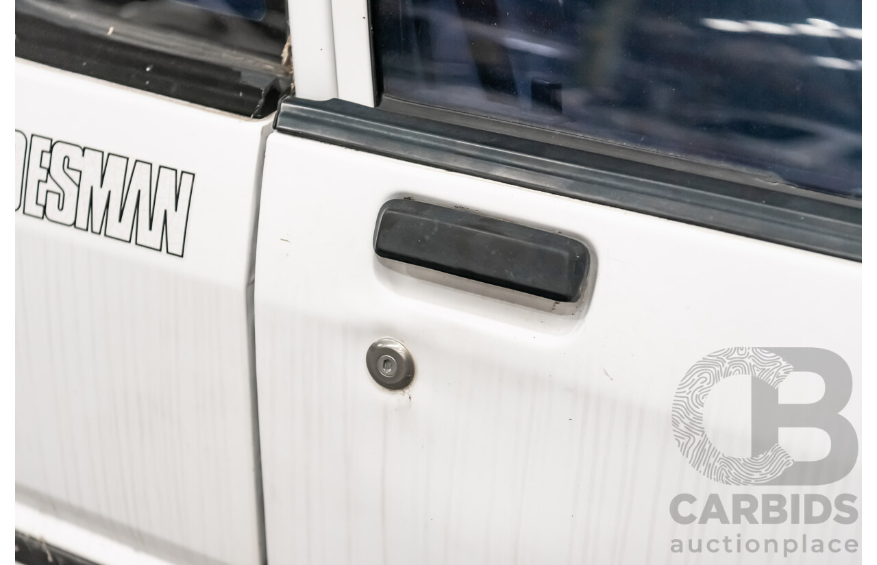 9/1998 Ford Falcon GLi Longreach Tradesman XHII Panel Van White 4.0L