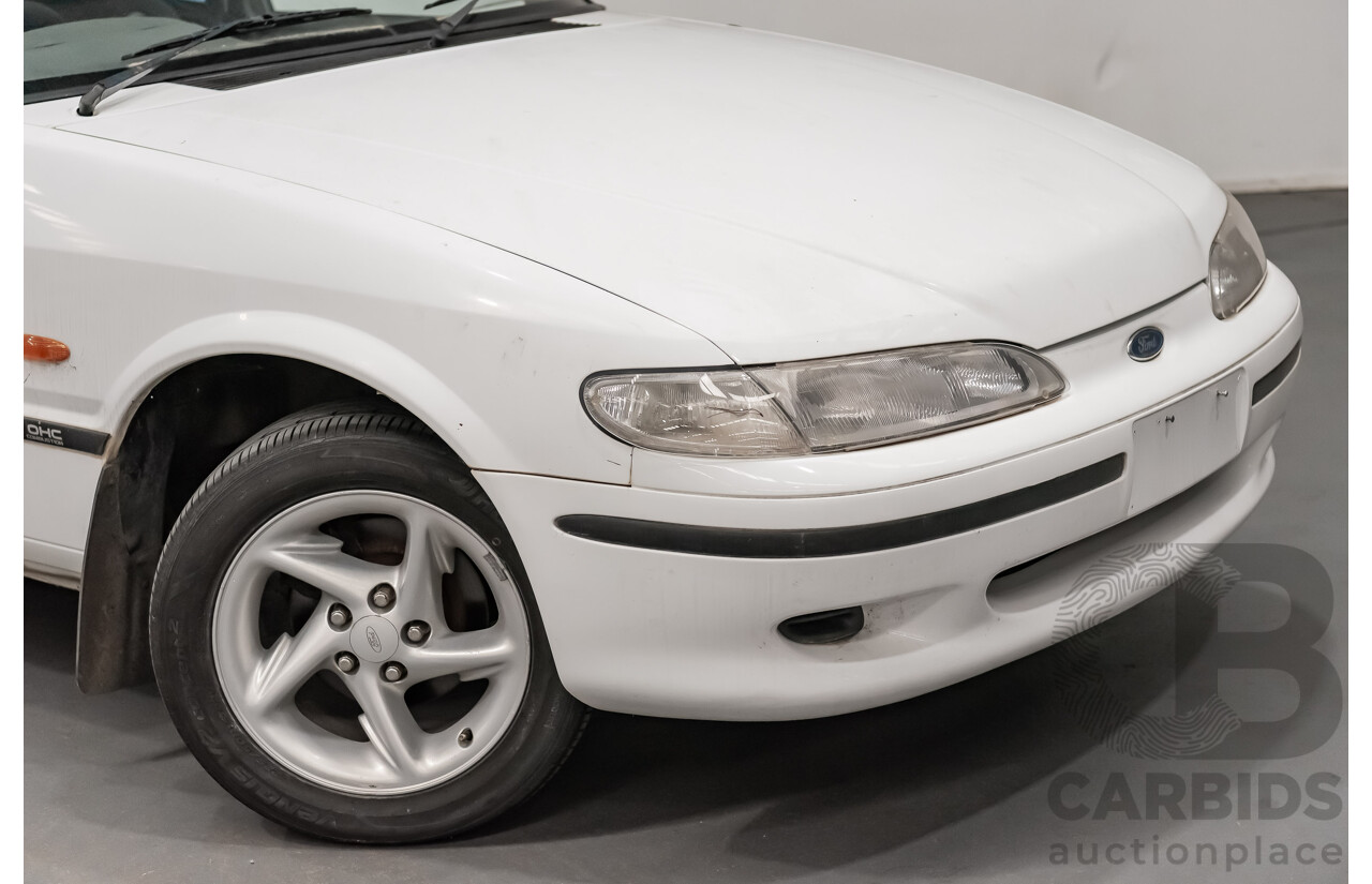 9/1998 Ford Falcon GLi Longreach Tradesman XHII Panel Van White 4.0L