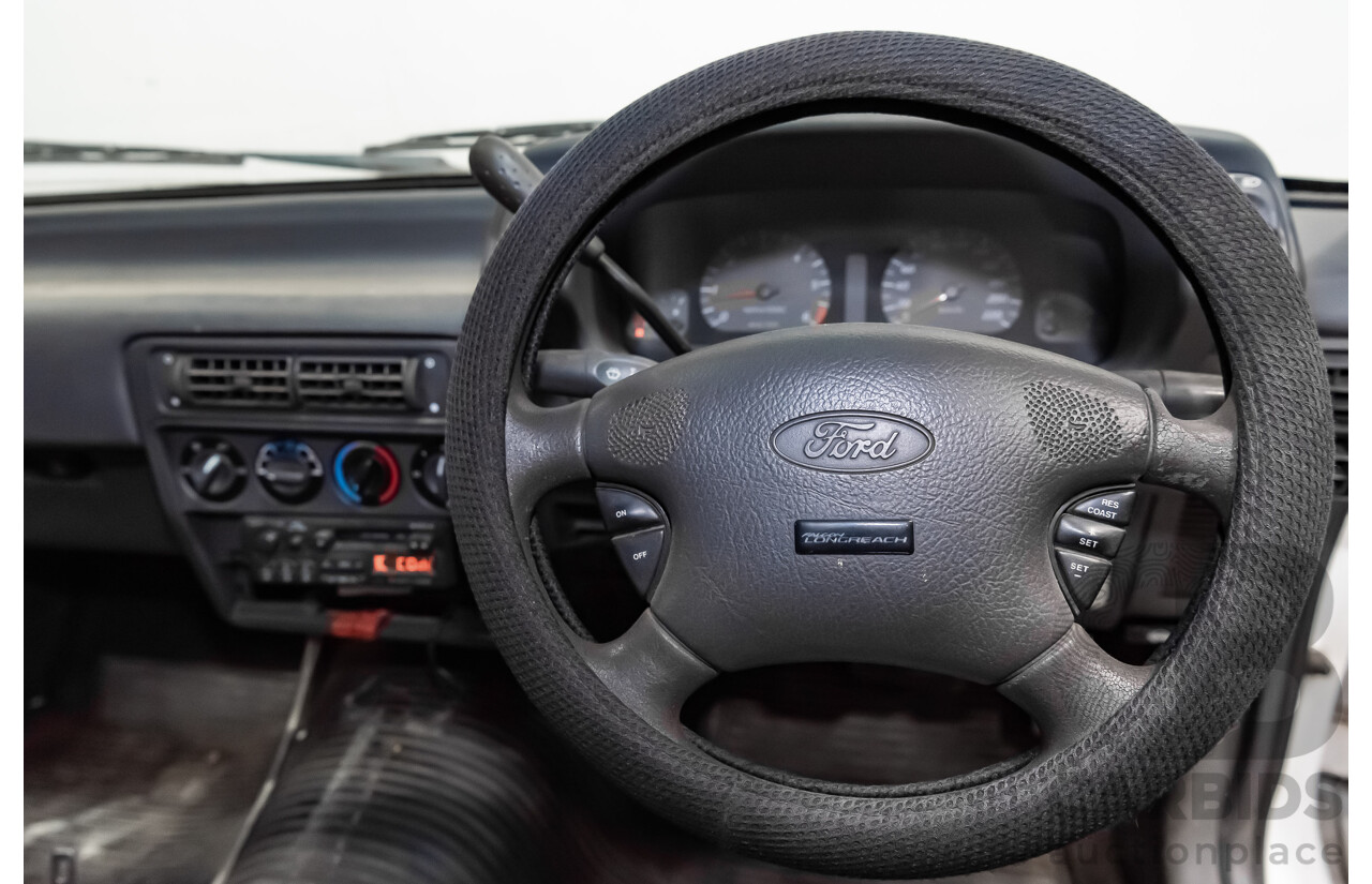 9/1998 Ford Falcon GLi Longreach Tradesman XHII Panel Van White 4.0L