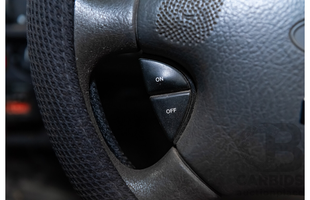 9/1998 Ford Falcon GLi Longreach Tradesman XHII Panel Van White 4.0L