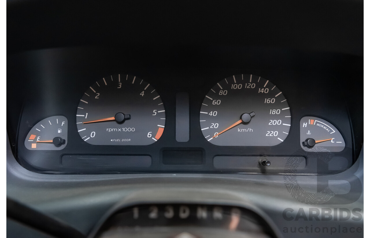 9/1998 Ford Falcon GLi Longreach Tradesman XHII Panel Van White 4.0L