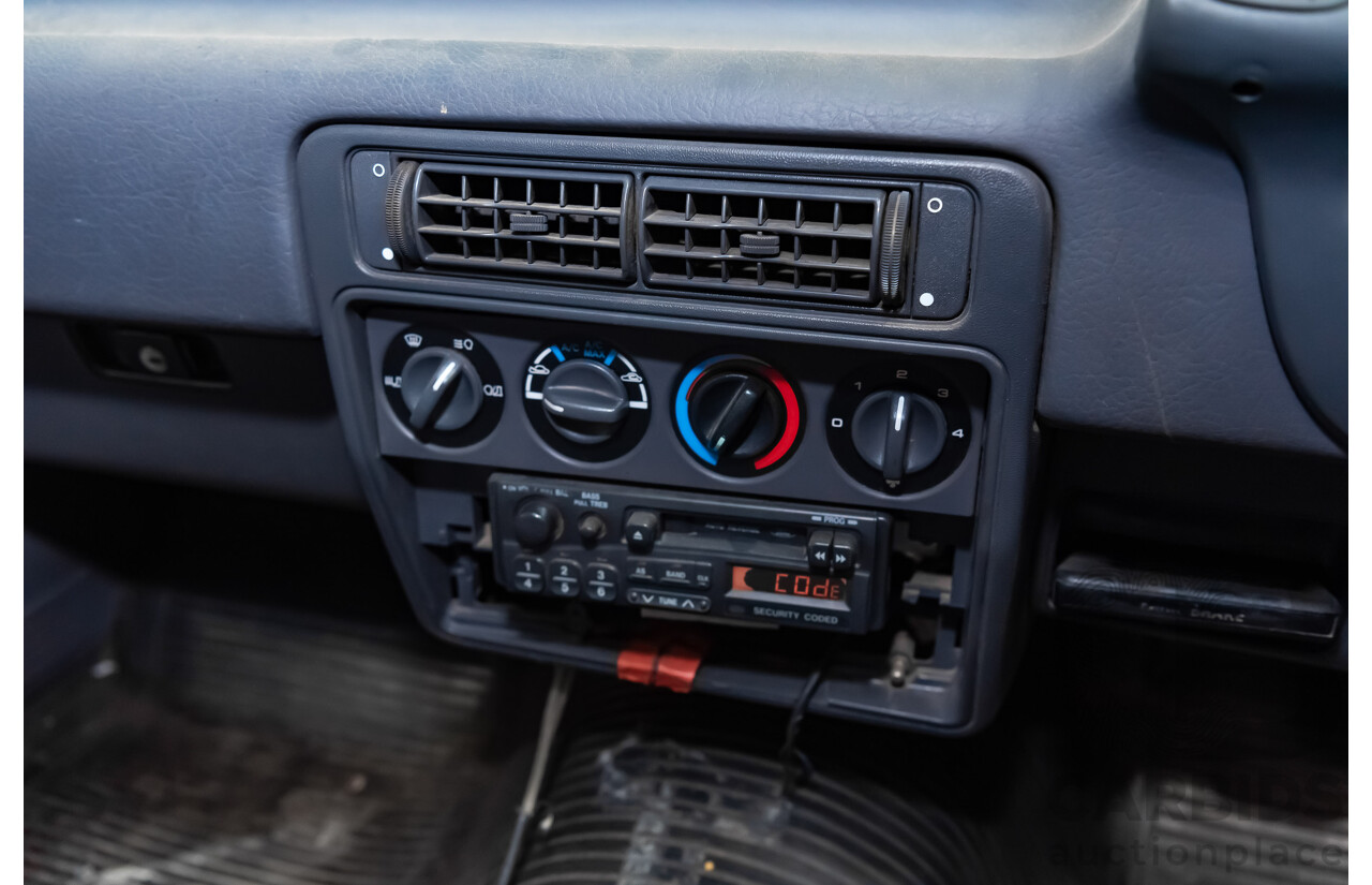 9/1998 Ford Falcon GLi Longreach Tradesman XHII Panel Van White 4.0L