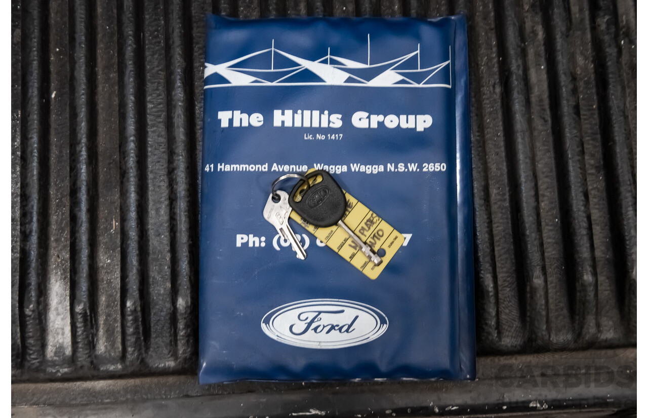 9/1998 Ford Falcon GLi Longreach Tradesman XHII Panel Van White 4.0L