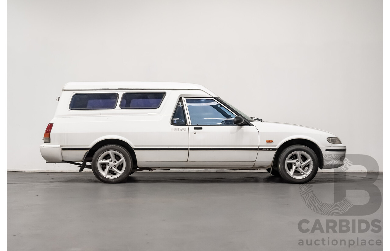 9/1998 Ford Falcon GLi Longreach Tradesman XHII Panel Van White 4.0L
