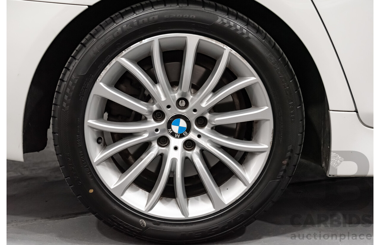 5/2014 BMW 520d Luxury Line F10 MY14 4d Sedan Alpine White Turbo Diesel 2.0L