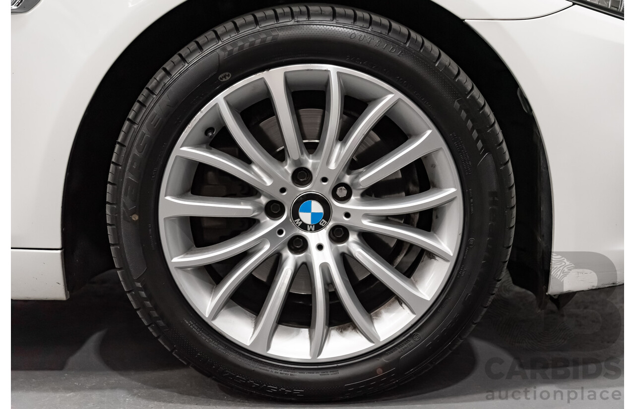 5/2014 BMW 520d Luxury Line F10 MY14 4d Sedan Alpine White Turbo Diesel 2.0L