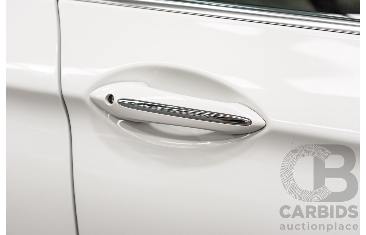 5/2014 BMW 520d Luxury Line F10 MY14 4d Sedan Alpine White Turbo Diesel 2.0L