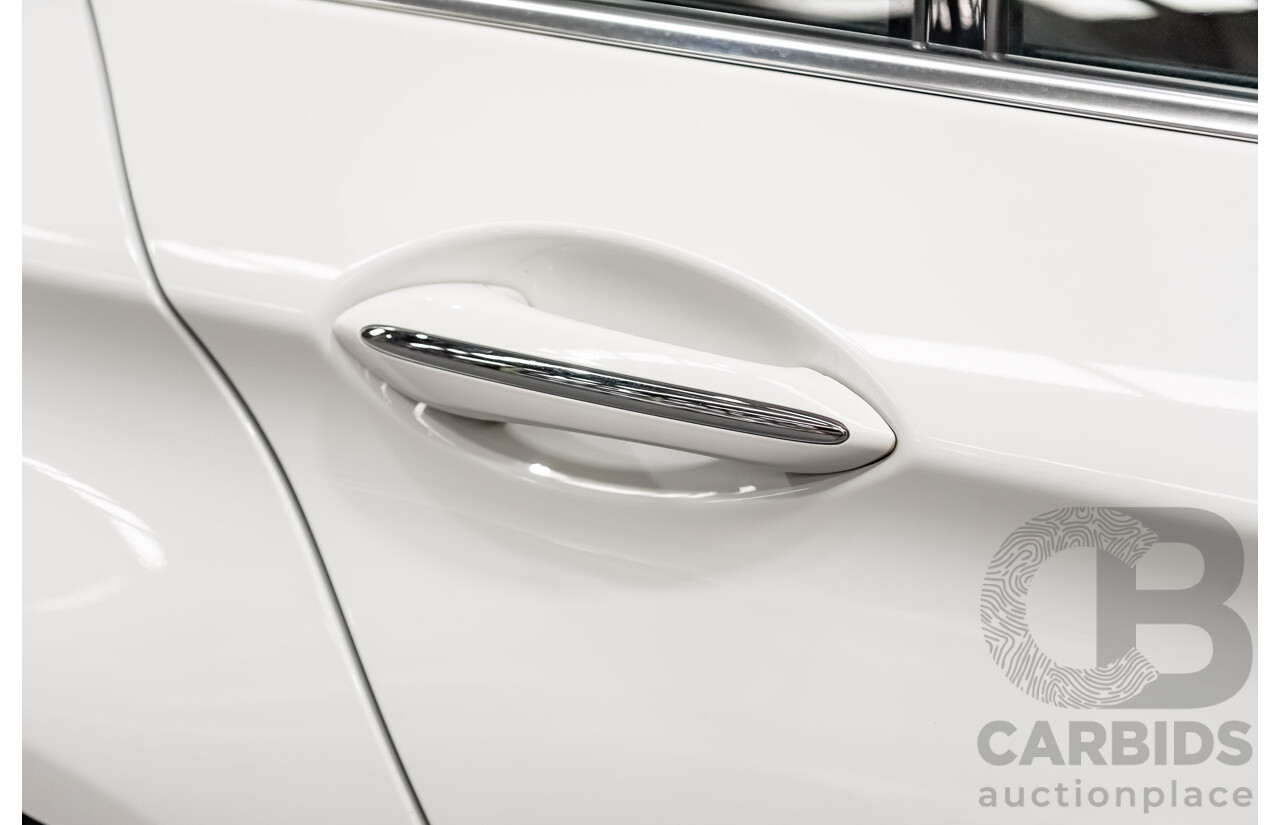 5/2014 BMW 520d Luxury Line F10 MY14 4d Sedan Alpine White Turbo Diesel 2.0L