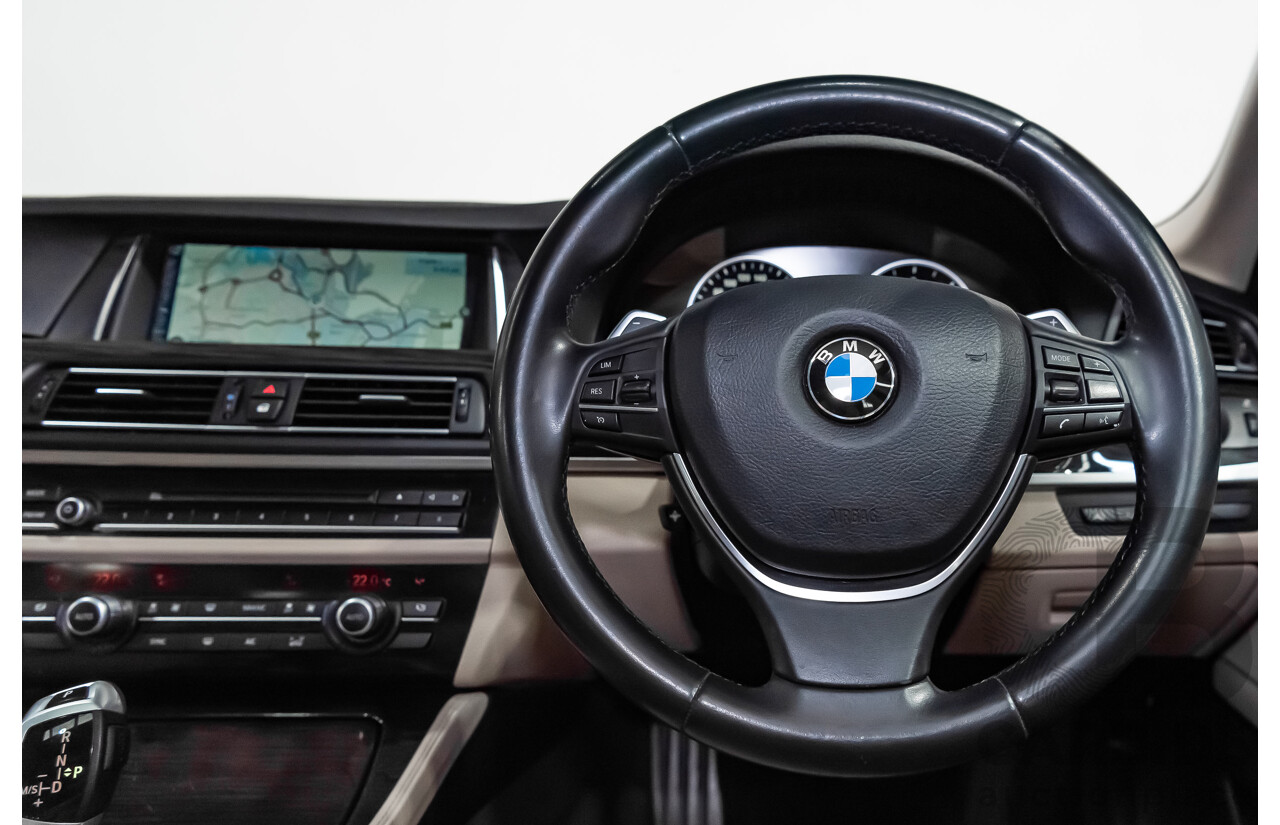 5/2014 BMW 520d Luxury Line F10 MY14 4d Sedan Alpine White Turbo Diesel 2.0L