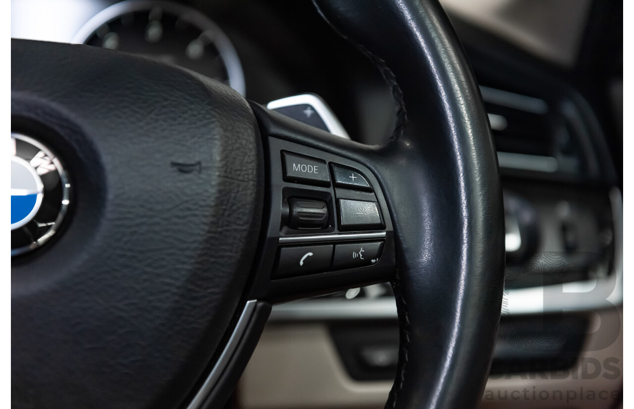 5/2014 BMW 520d Luxury Line F10 MY14 4d Sedan Alpine White Turbo Diesel 2.0L