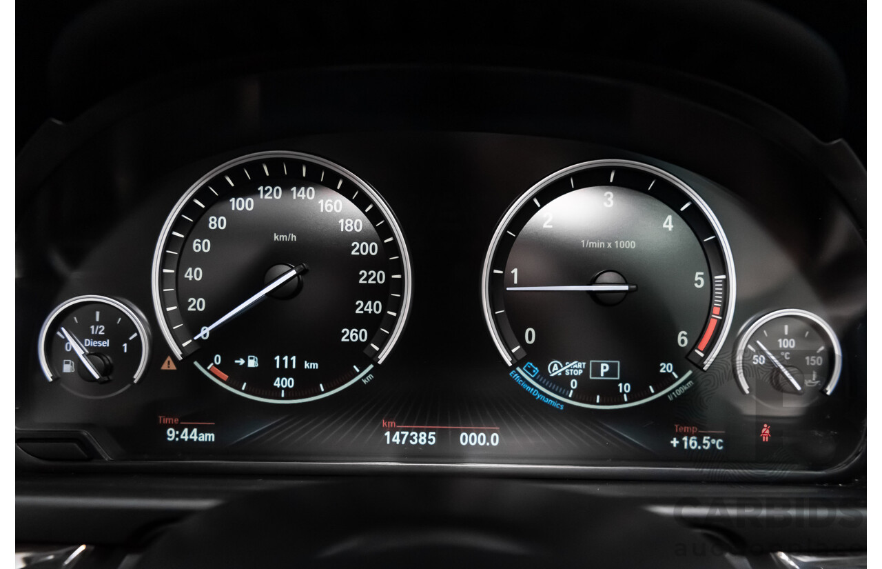 5/2014 BMW 520d Luxury Line F10 MY14 4d Sedan Alpine White Turbo Diesel 2.0L