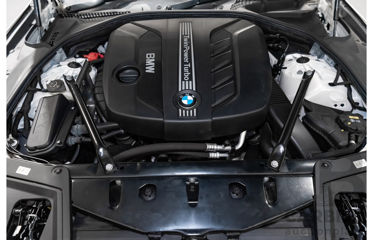 5/2014 BMW 520d Luxury Line F10 MY14 4d Sedan Alpine White Turbo Diesel 2.0L