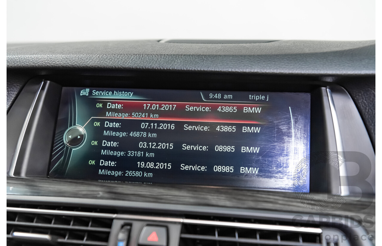 5/2014 BMW 520d Luxury Line F10 MY14 4d Sedan Alpine White Turbo Diesel 2.0L