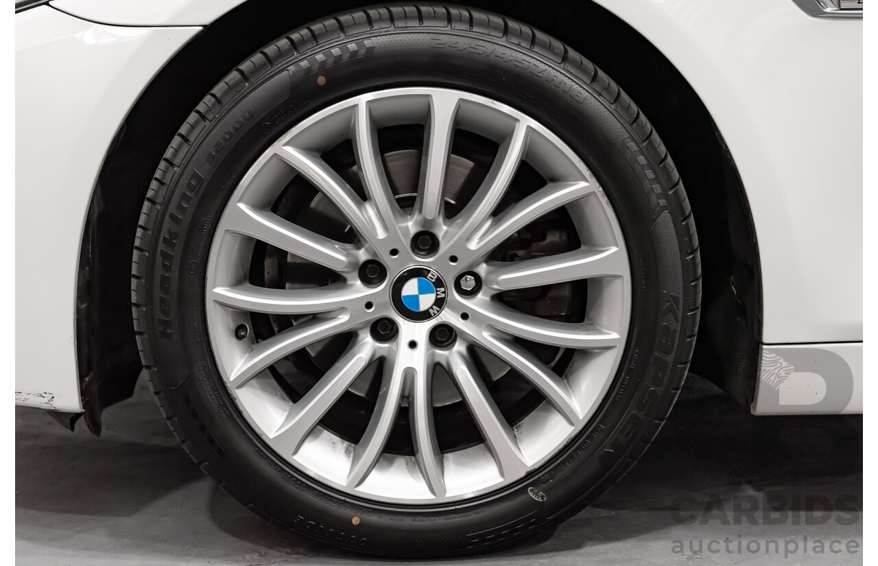 5/2014 BMW 520d Luxury Line F10 MY14 4d Sedan Alpine White Turbo Diesel 2.0L