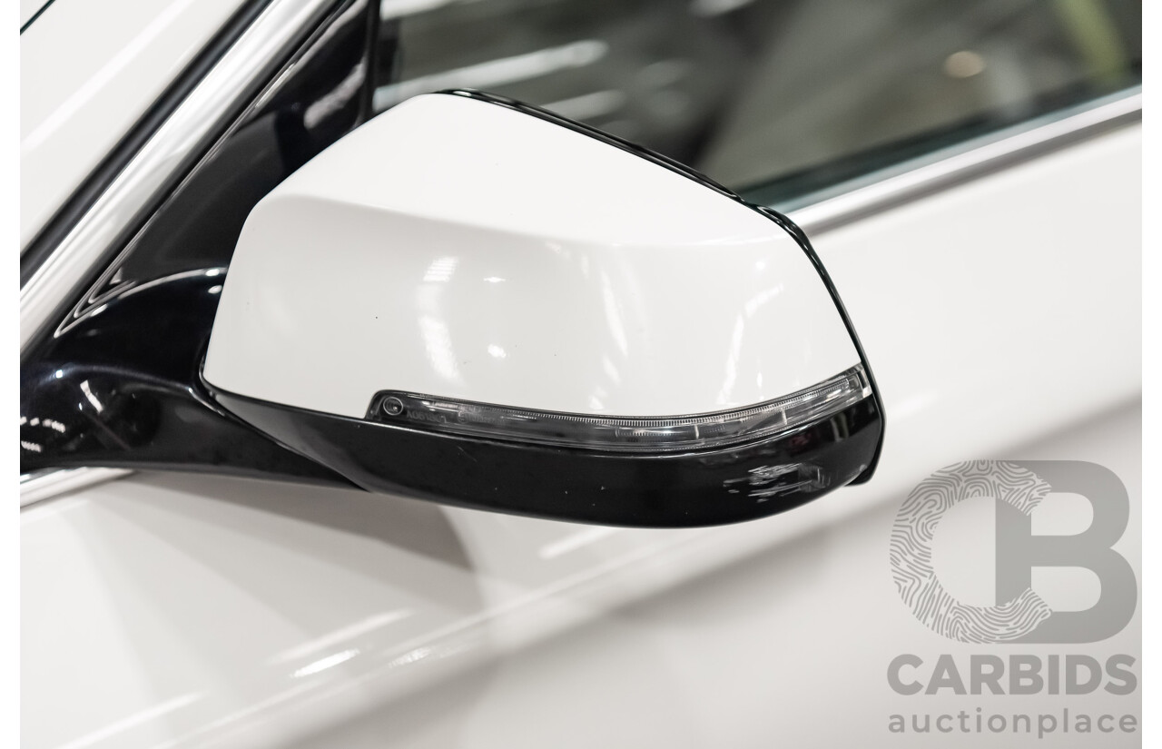 5/2014 BMW 520d Luxury Line F10 MY14 4d Sedan Alpine White Turbo Diesel 2.0L