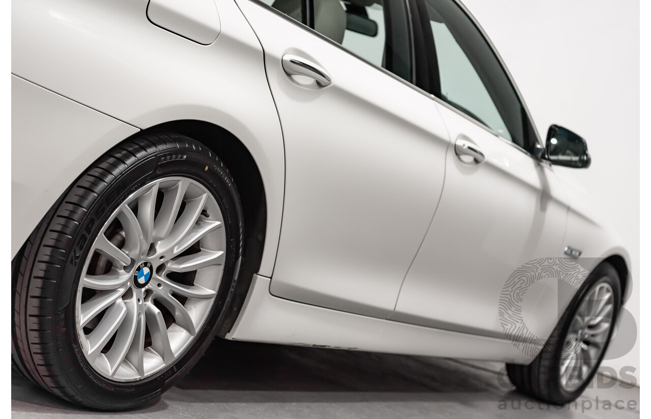 5/2014 BMW 520d Luxury Line F10 MY14 4d Sedan Alpine White Turbo Diesel 2.0L
