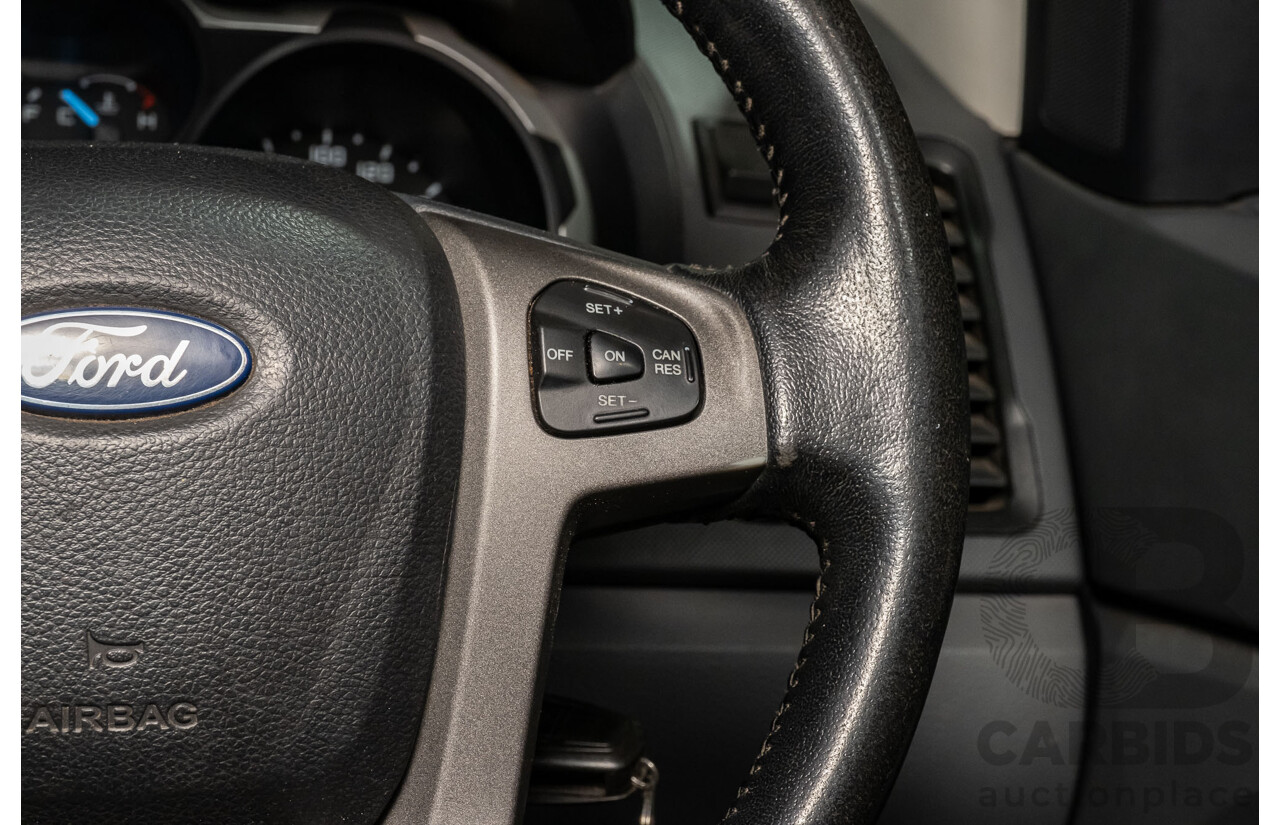 4/2012 Ford Ranger XLT 3.2 (4x4) PX 4d Dual Cab Utility Metallic Blue Turbo Diesel 3.2L