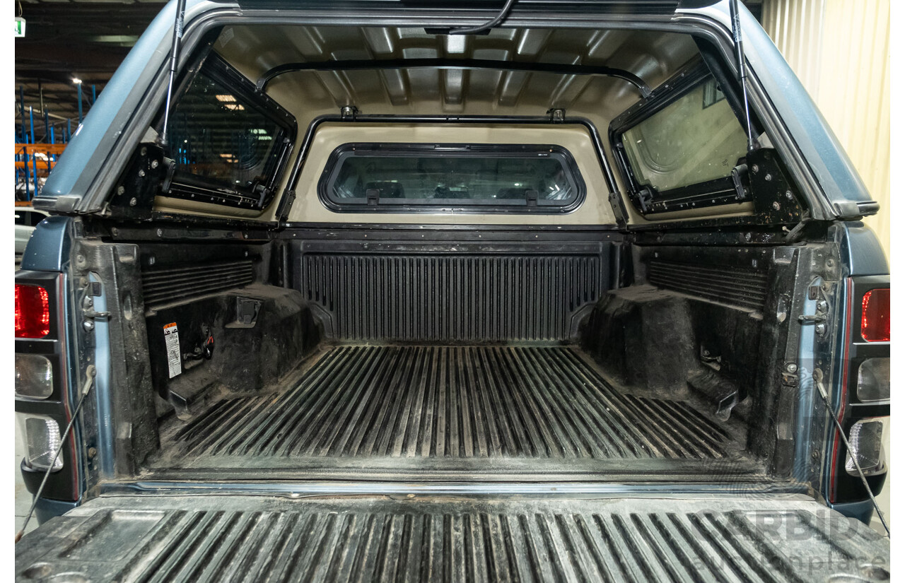 4/2012 Ford Ranger XLT 3.2 (4x4) PX 4d Dual Cab Utility Metallic Blue Turbo Diesel 3.2L